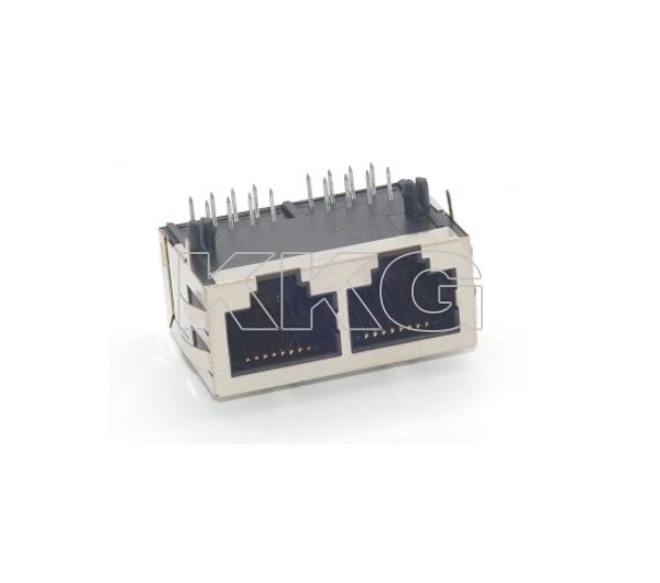 RJ45-9903 1X2 full package flat needle