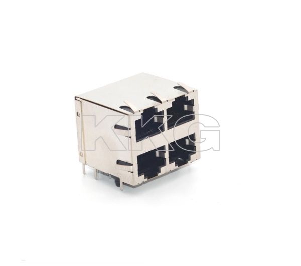 RJ45-  880A 2X2 反彈 扁針