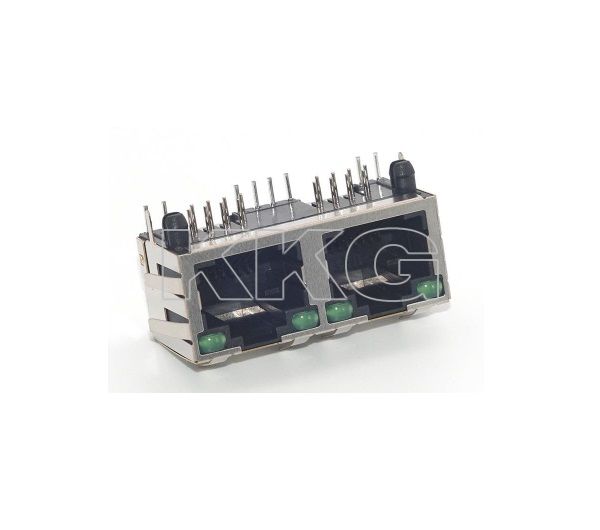 RJ45-9804 1X2 all-inclusive round needle