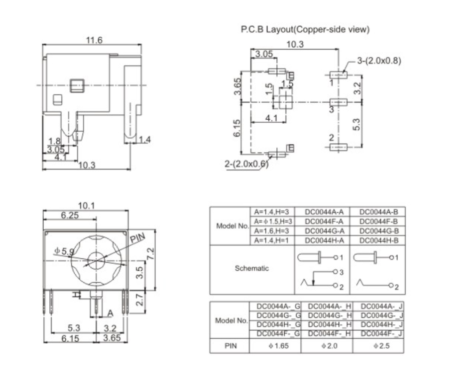 DC044A Series