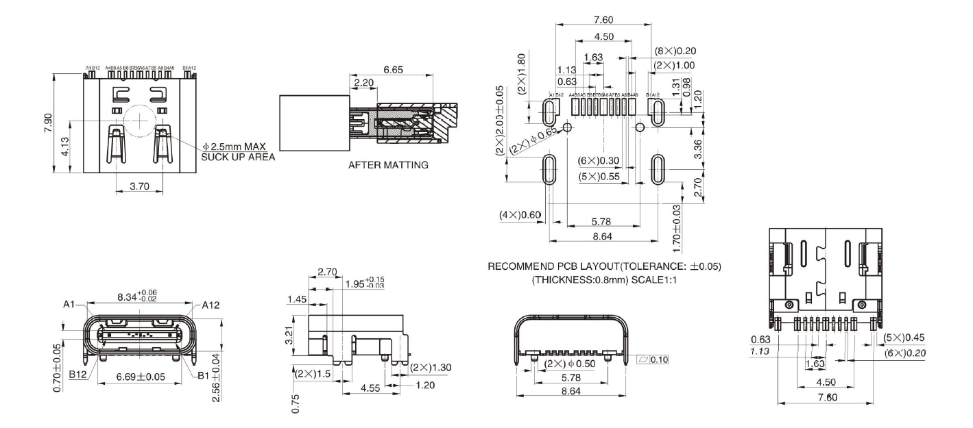 TYPE-CF-W-16P-RAT-N