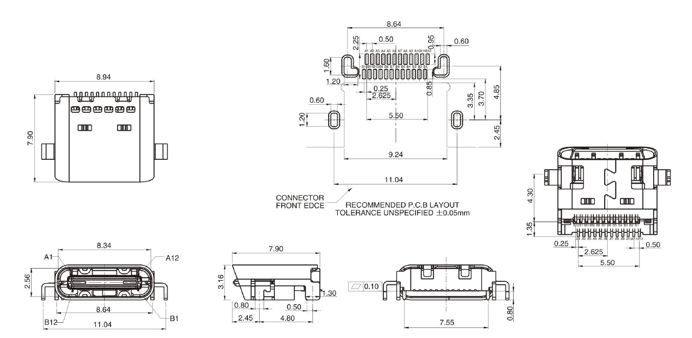 TYPE-CF-24P-OT0.8-S TYPE-CF-24P-OT0.8-S