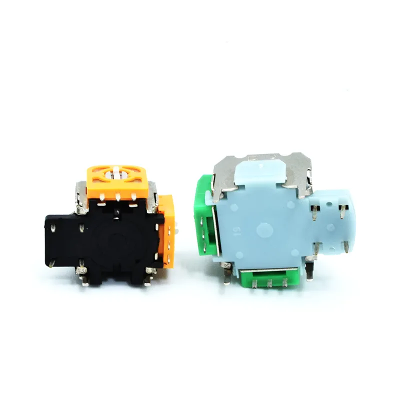 What are the precautions for using adjustable potentiometers?